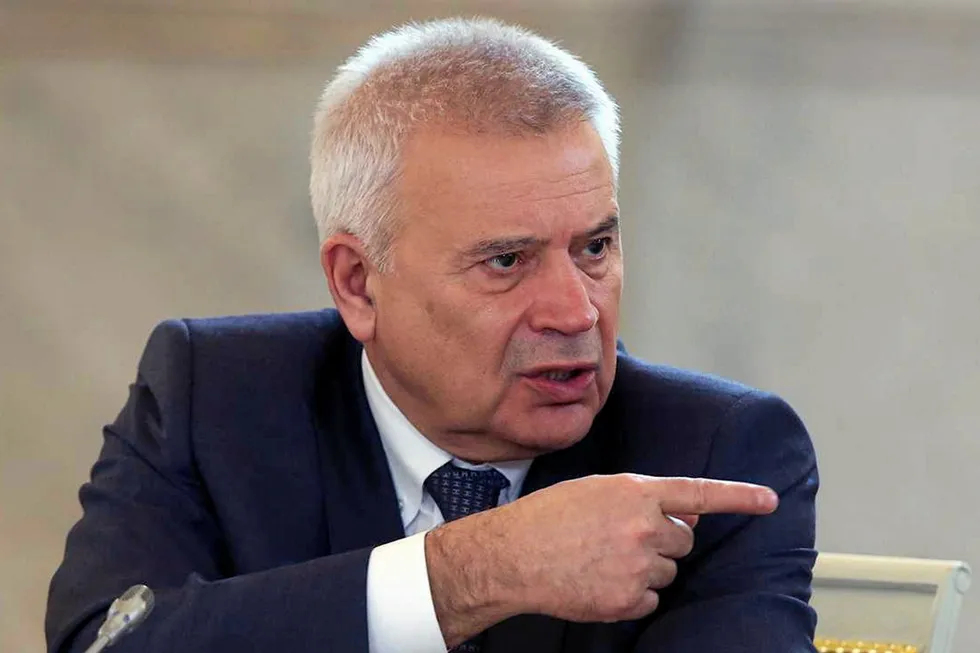 Caspian expansion: Chief Executive officer of Russian oil producer Lukoil, Vagit Alekperov