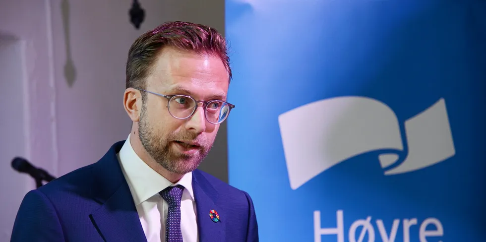 Stortingsrepresentant Nikolay Astrup (H).