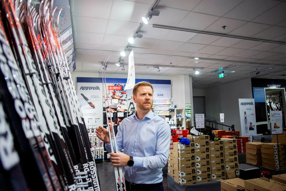 Lars Kristian Lindberg, administrerende direktør i Gresvig