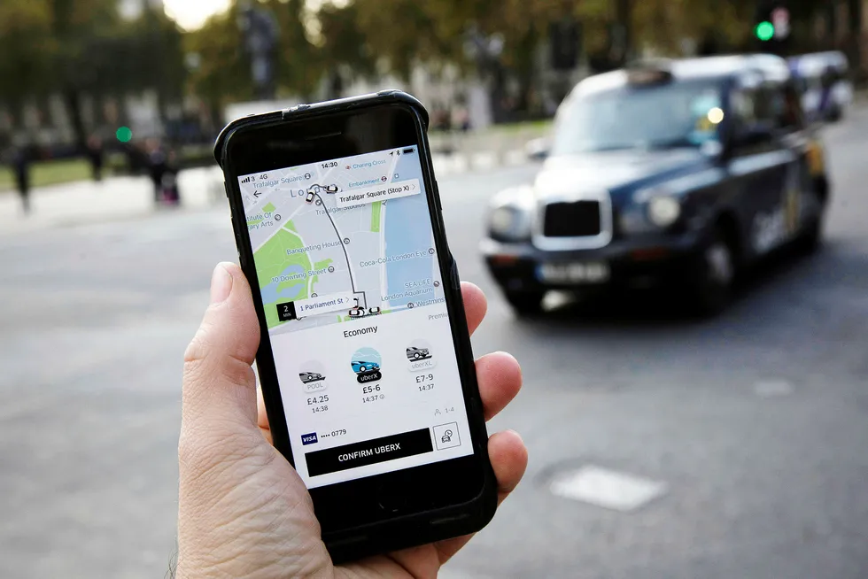Uber har frigjort tall for seksuelle overgrep.