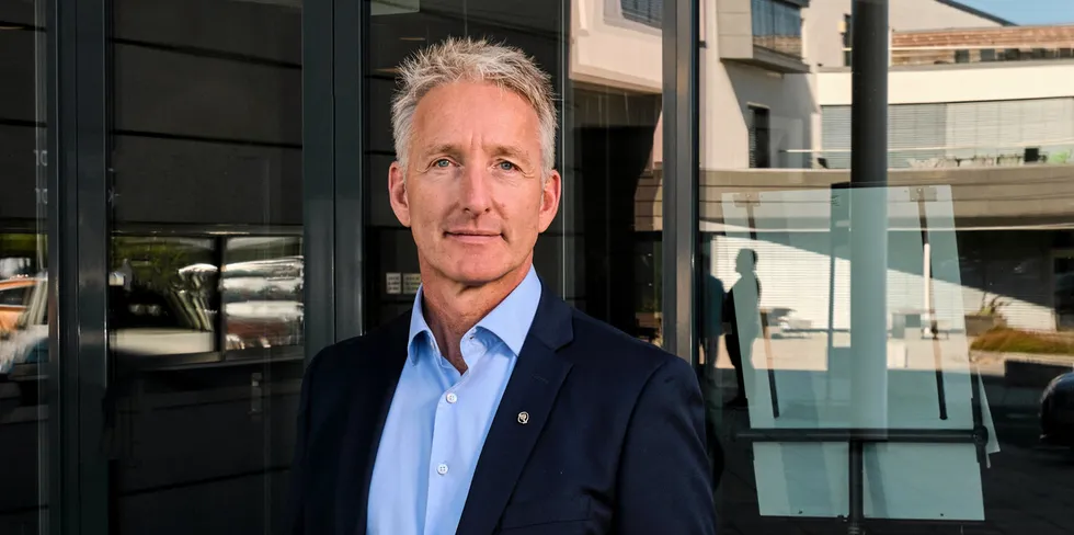 Administrerende direktør i Østfold Energi Oddmund Kroken.