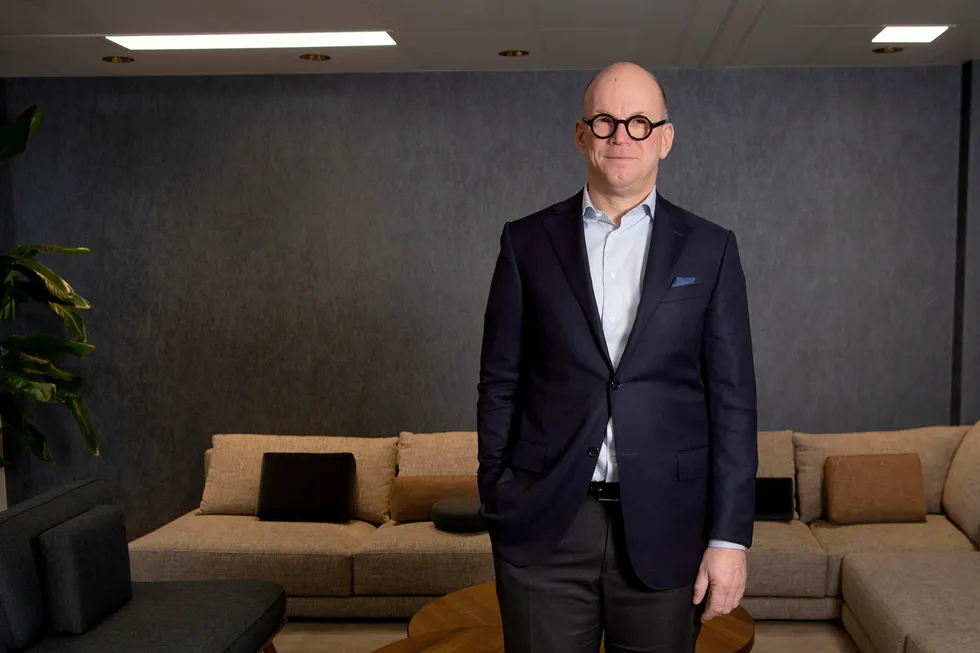 Mads Syversen, avtroppende toppsjef i meglerhuset Arctic Securities.