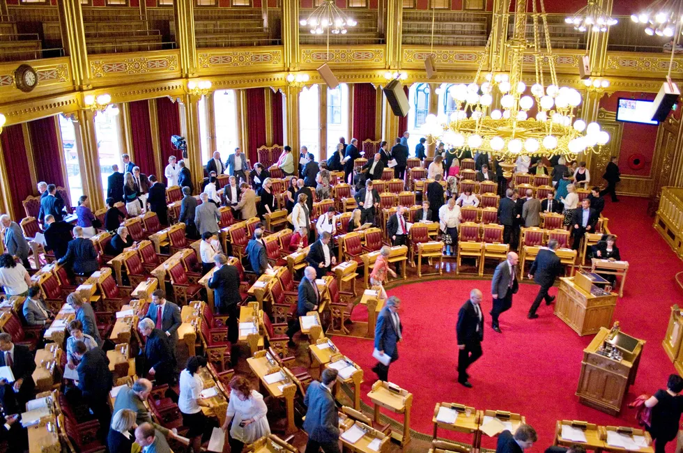 Stortinget sier nei til Venstre sitt forslag om å behandle vindkraftmeldingen fra 2019.
