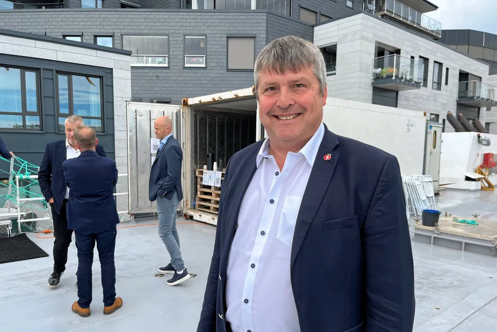 Bengt Rune Strifeldt representerer Frp på Stortinget. Bilder et tatt i Arendal i fjor.