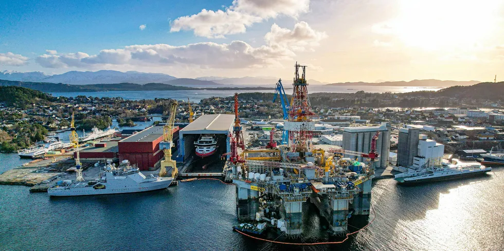 Westcon Yards Florø begynner i løpet av vinteren på sitt første vedlikeholdsoppderag på en norsk fregatt.