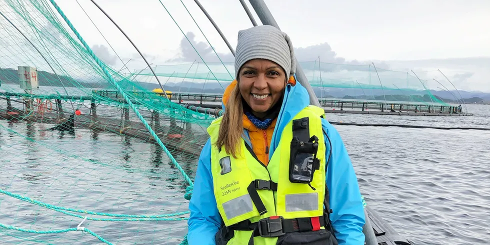 Kathleen Mathisen, HR-sjef hos Grieg Seafood og ein av initiativtakarane bak likestillingskonferansen «Endring i havet».