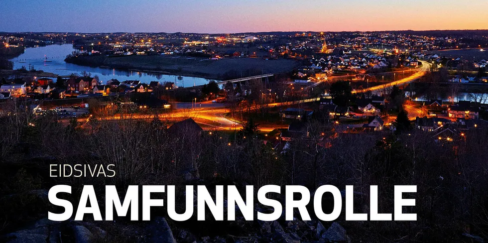 Eidsiva vil ikke at de minste nettselskapene skal få fritak fra kravet om funksjonelt skille. Bildet er hentet fra Eidsivas årsrapport.