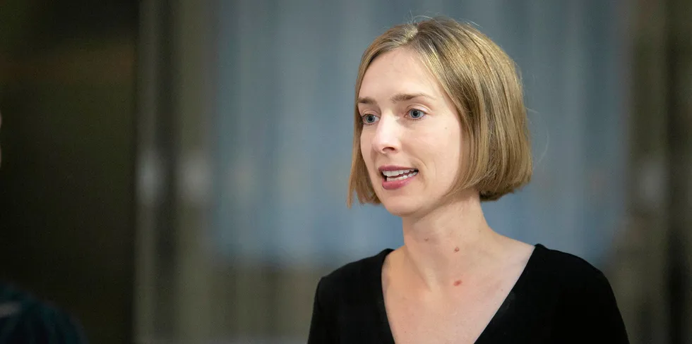 Næringsminister Iselin Nybø. Iselin Nybø.