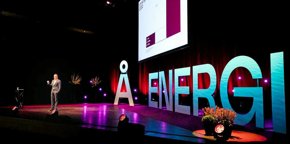 Å Energi, her representert ved konsernsjef Steffen Syvertsen, har Statkraft som stor eier. Statkraft ønsker å gjøre eierandelen sin mer omsettelig.