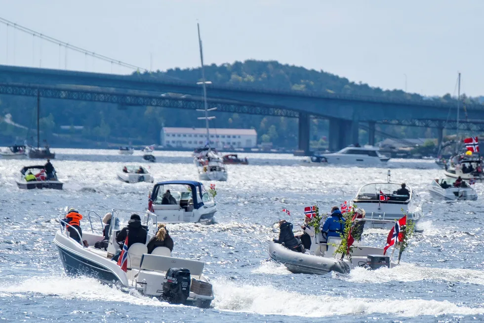 Tall fra Finn viser at båtene så langt i juni ble solgt enda raskere enn i rekordmåneden mai. Her fra Kristiansand.