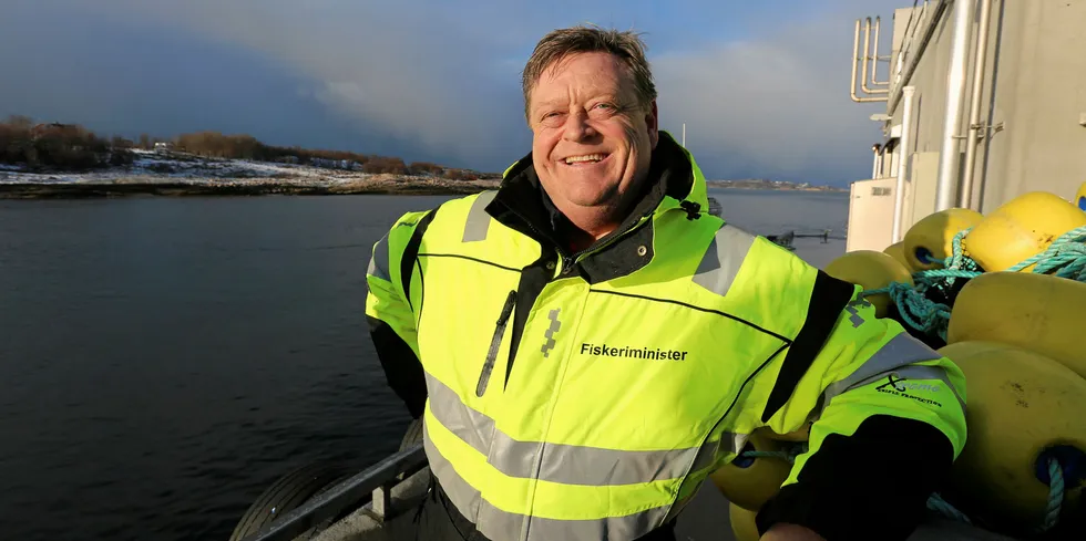 Fiskeriminister Harald Tom Nesvik (Frp).