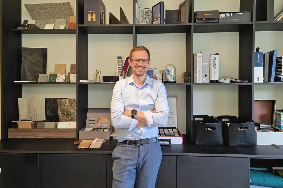 Stian Madsen er administrerende direktør ved Maritime Montering.