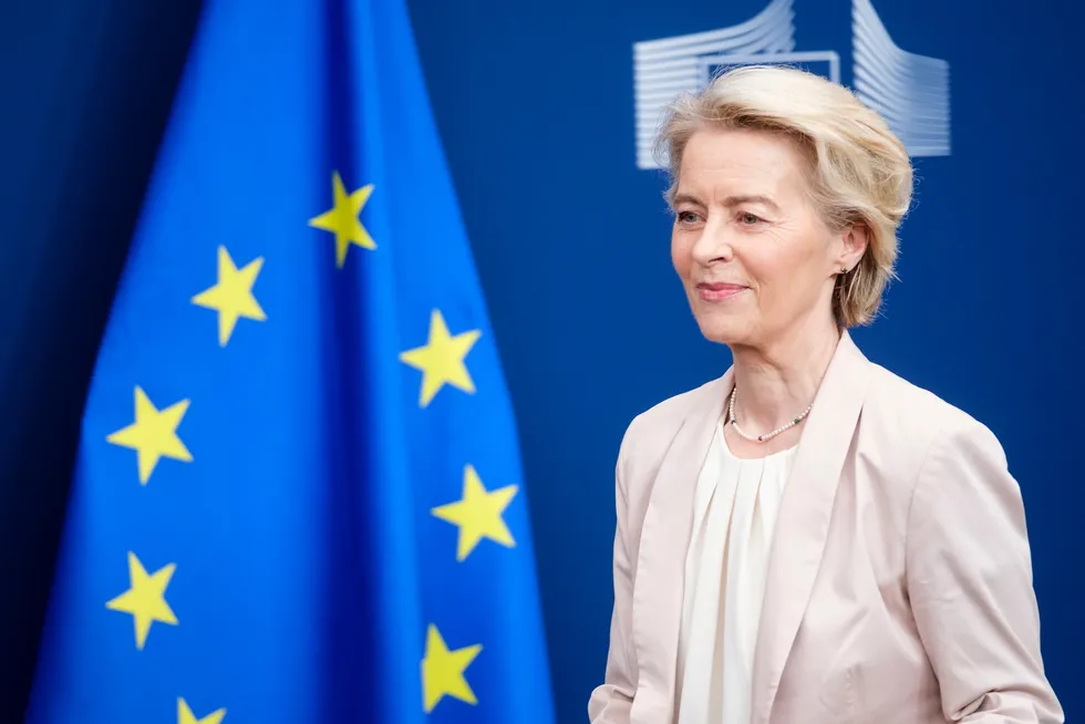 European Commission President Ursula von der Leyen.