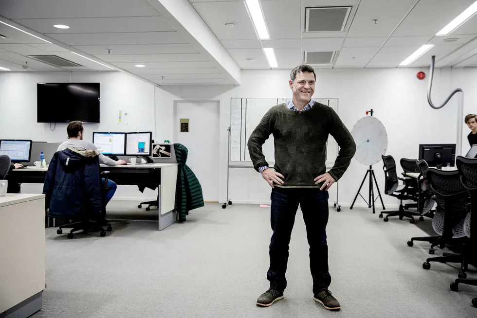 Sjefredaktør i Aftenposten, Espen Egil Hansen, sier at Aftenposten er prinsipielt for politisk reklame. Foto: Fredrik Bjerknes