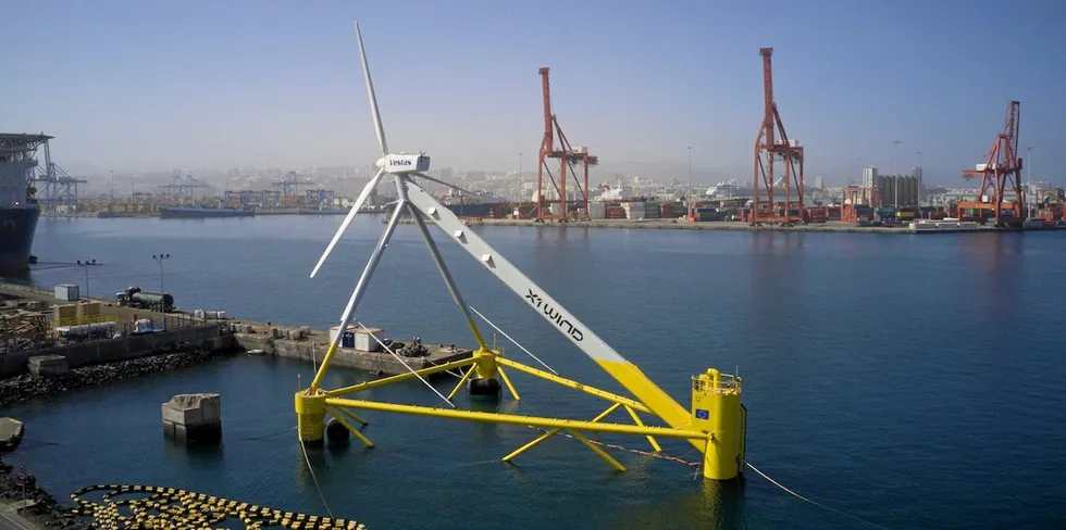 X1Wind PivotBuoy floating wind prototype completing construction in Spain