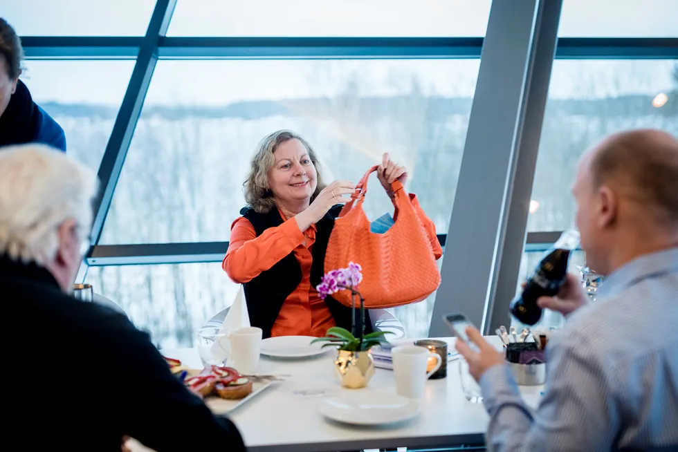 Konsernsjef i Telenor Norge Berit Svendsen. Skjalg Bøhmer Vold