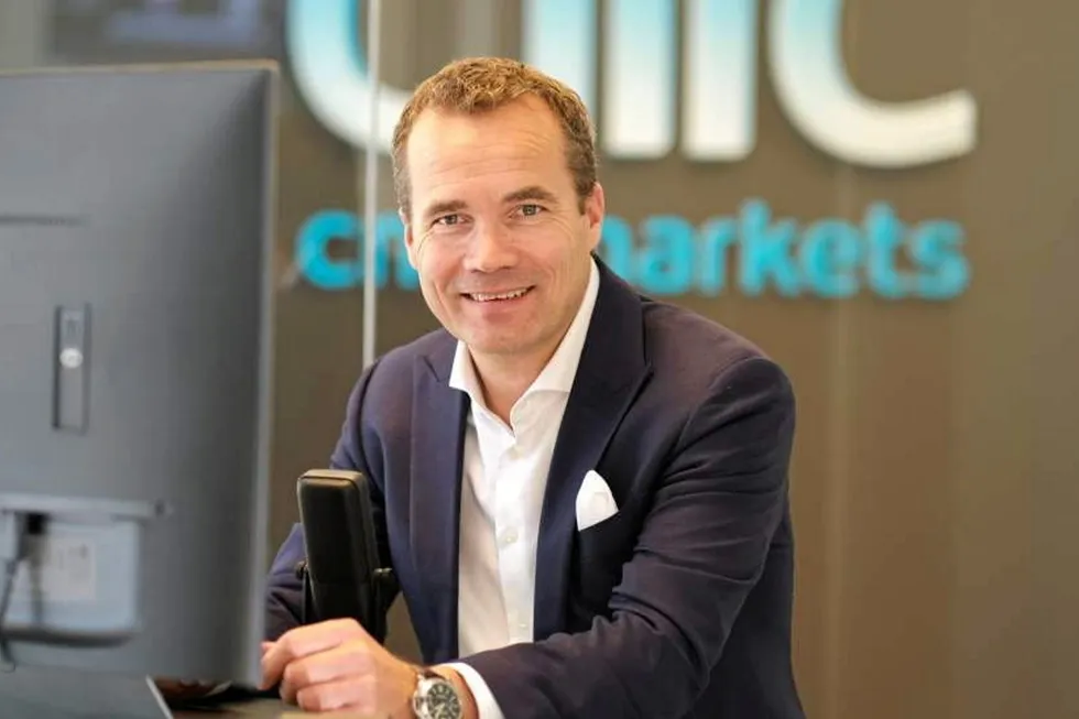Leder for CMC Markets, Henrik Sommerfelt.
