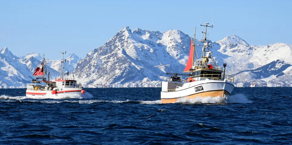 Nå møtes representanter for redskapsgruppene for å diskutere tiltak for å unngå konfrontasjoner på Lofothavet neste år, uten at «Camilla» fra Herøy i Nordland (tv), og «Trym» fra Bud, er direkte involvert i den problemstillingen.