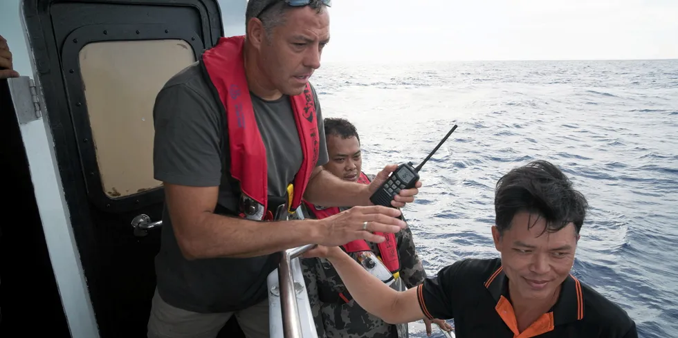 Ian Urbina, journalist and founder of the Outlaw Ocean Project.