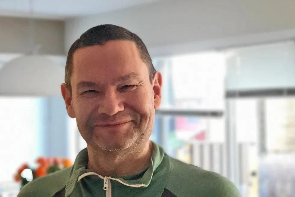 Morten Støbakk er tillitsvalgt gjennom Norges Sjømannsforbund. Sjømannsforbundet.