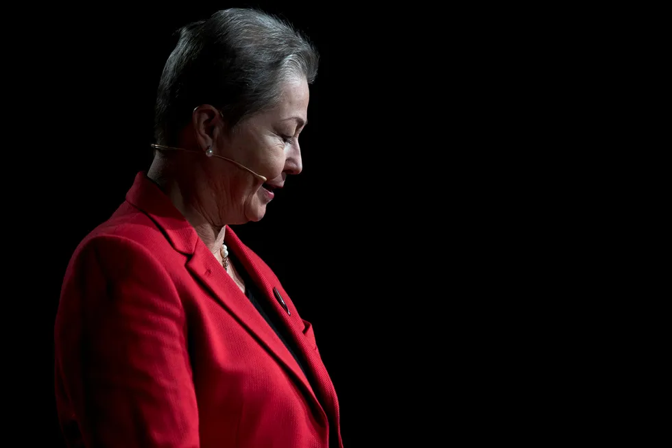Kaci Kullmann Five var opptatt av Nobelkomiteens arbeid helt til det siste. Foto: Bøe, Torstein