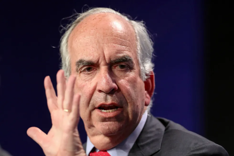 Sharp fall: Hess chief executive John Hess