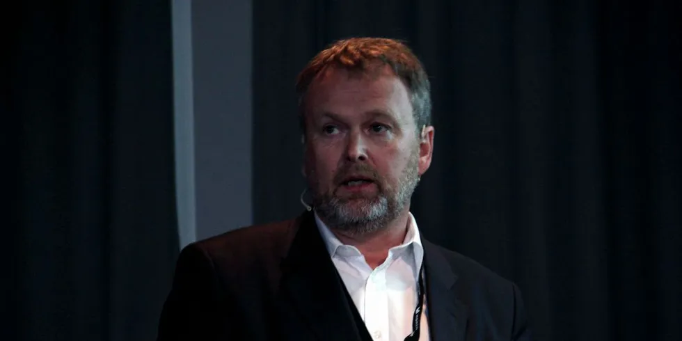 Webjørn Eikrem, konserndirektør for produksjon i Aker Biomarine. Foto: Torhild Måkestad Martinussen