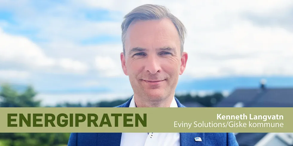 Kenneth Langvatn i Eviny Solutions blir ordfører i Giske kommune.