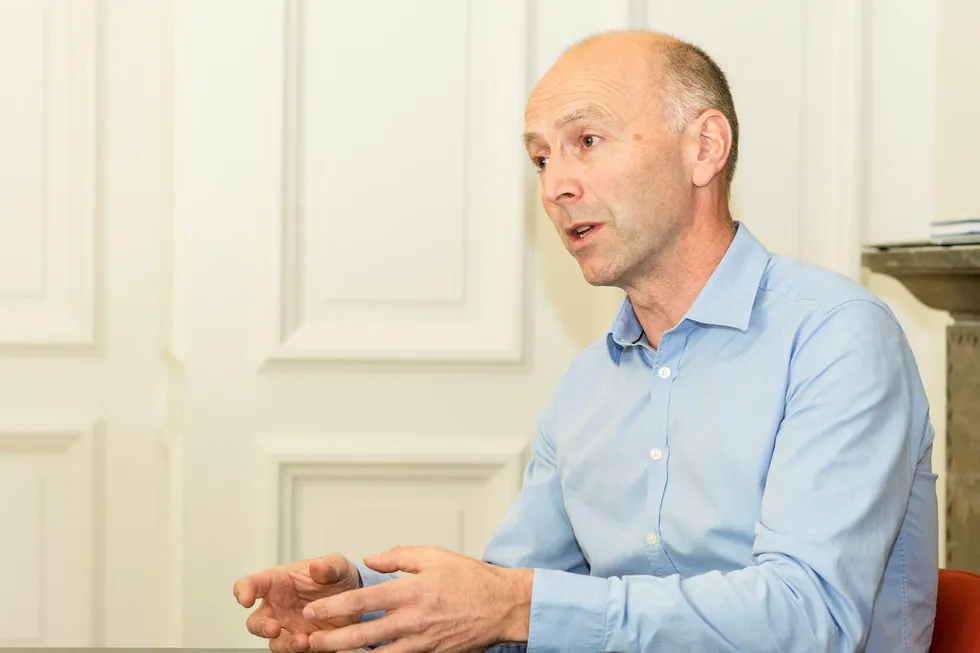 Gunnar Hovland går fra jobben som toppsjef i BN Bank for å bli ny Tine-sjef. Foto: Ned Alley