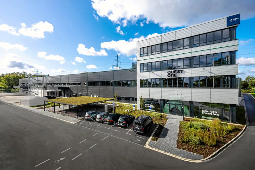 The newly opened Quest One Gigahub in Hamburg.