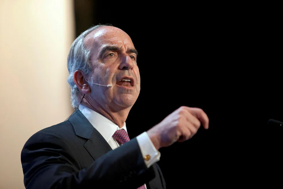 Spending plans: Hess chief executive John Hess