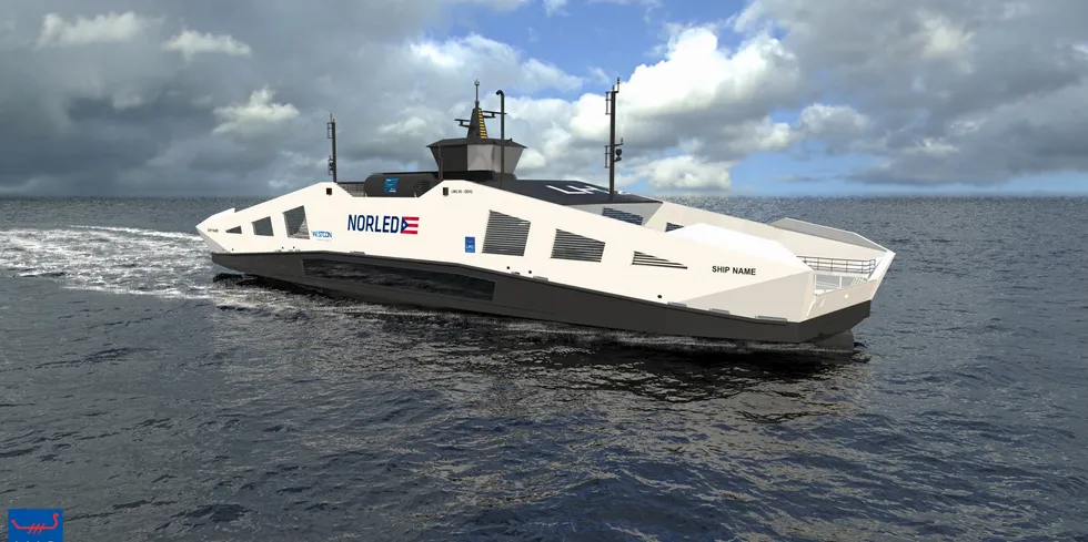 Nordkraft og Shell vil gå sammen om hydrogenproduksjon for levering til orges lengste fergesamband over Vestfjorden.