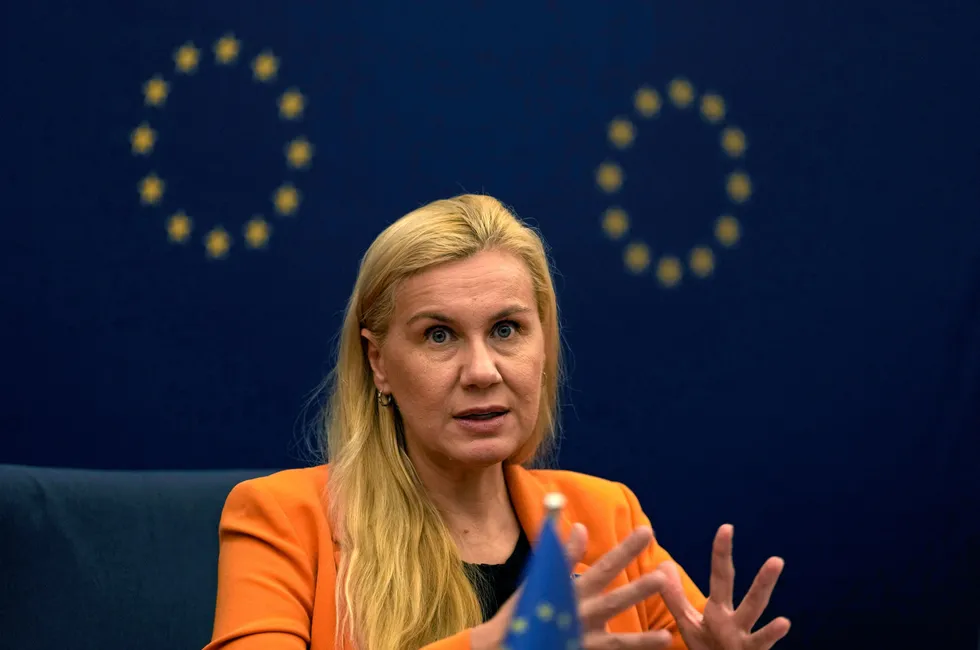 EUs energikommissær Kadri Simson har lenge vært kritisk til Norges håndtering av EUs mye omtalte fornybardirektiv.