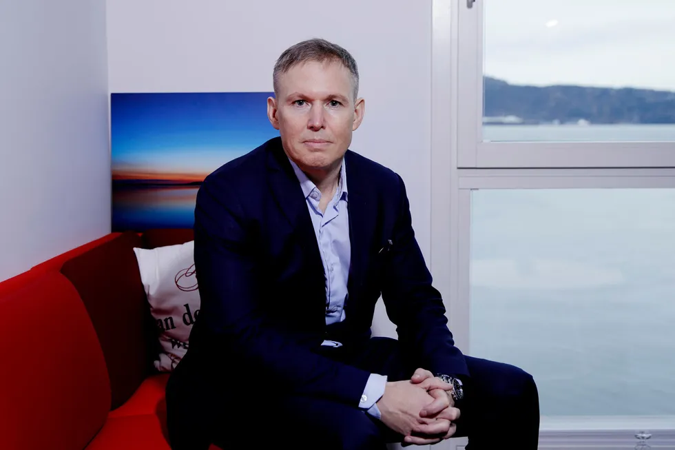 Administrerende direktør Ivan Vindheim i Mowi.