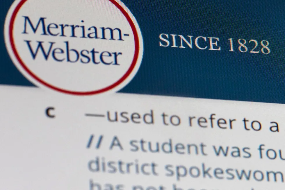 Den amerikanske ordbokleverandøren Merriam-Webster startet sin kåring av årets ord i 2003, basert på deres mest søkte ord det året.