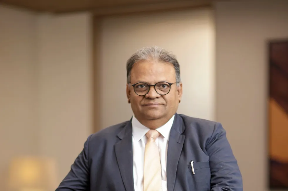 Arun Kumar Singh, the chief executive of ONGC.