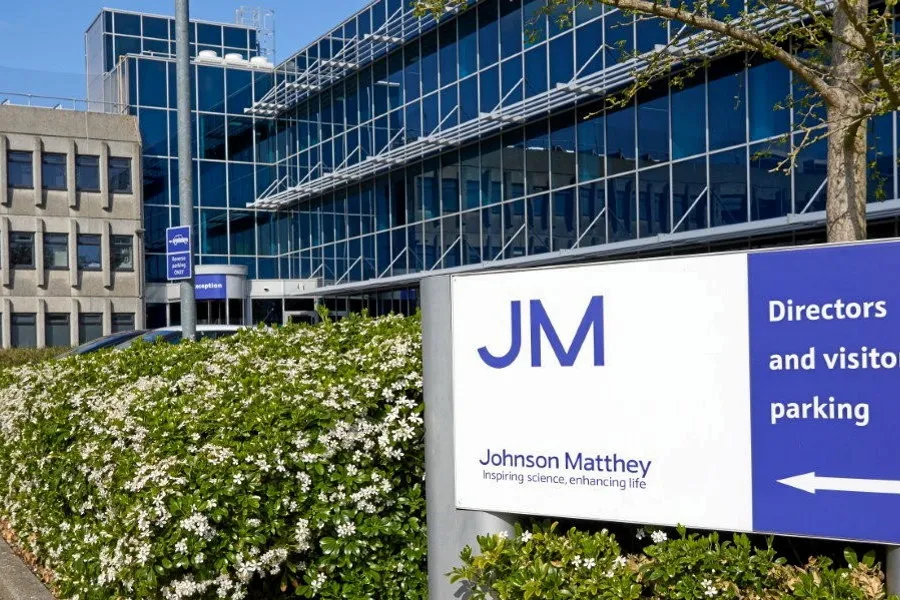 Johnson Matthey headquarters in Royston, UK.