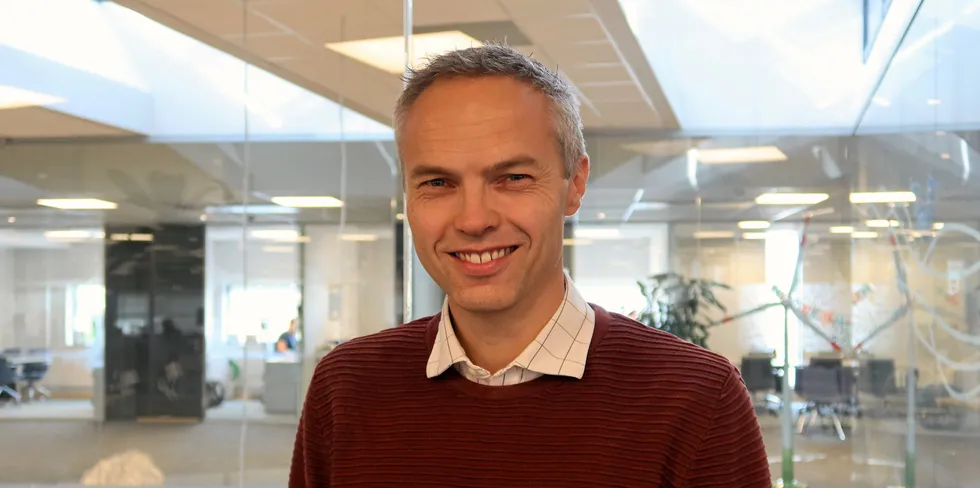 Terje Lundby er allerede i gang som leder for krafthandel i Østfold Energi.