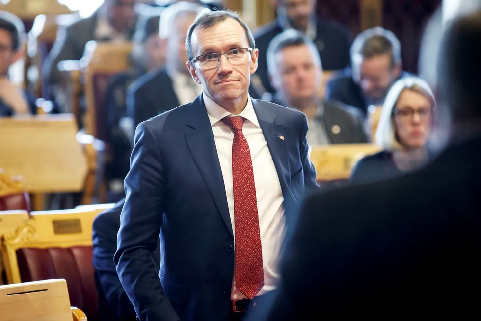 Stortingsrepresentant Espen Barth Eide mener Equinor må prioritere å bedre kjønnsbalansen fremover.
