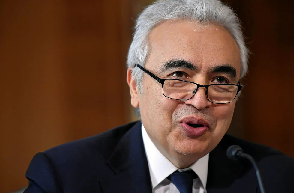 Report: International Energy Agency (IEA) executive director Fatih Birol