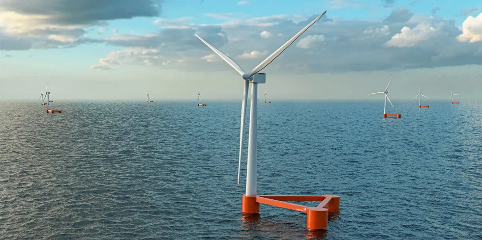 Equinor vil bruke nye halvt nedsenkbare understell på ScotWind-parken utenfor Scotland.