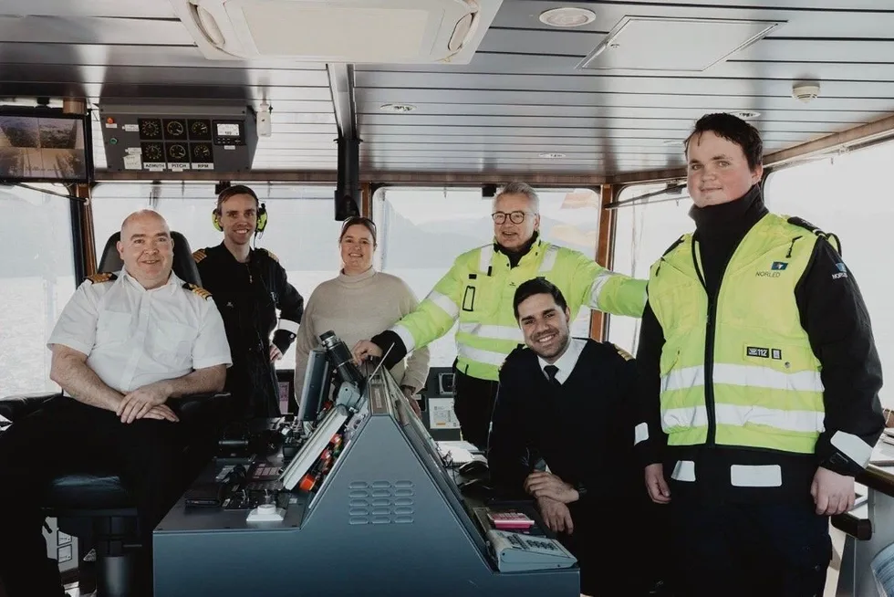 Mannskapet på «Ampere».