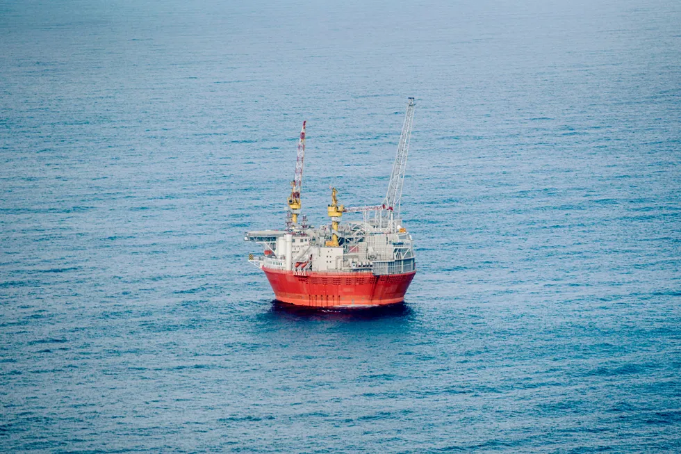 Vår Energis Goliat-plattform i Barentshavet.
