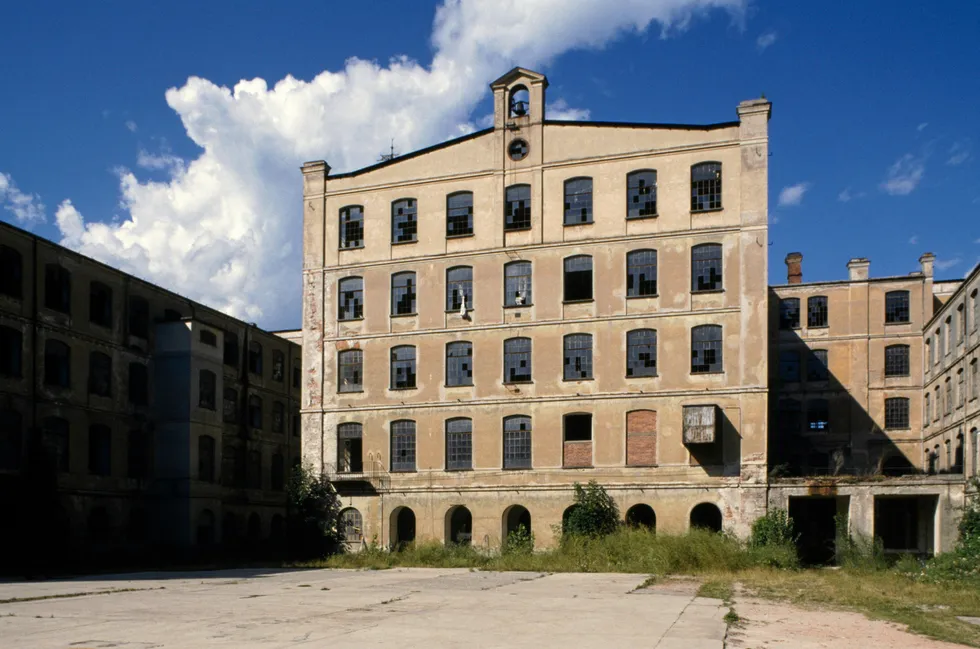 An abandoned textile factory in northern Italy.