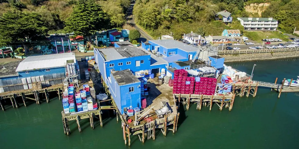 Pacific Seafood's seafood processing facility in Newport, Oregon.