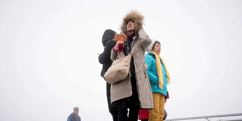 Illustrasjonsfoto av turister fra Taiwan på Oslo-besøk. Personene på bildet har ingen direkte tilknytning til saken