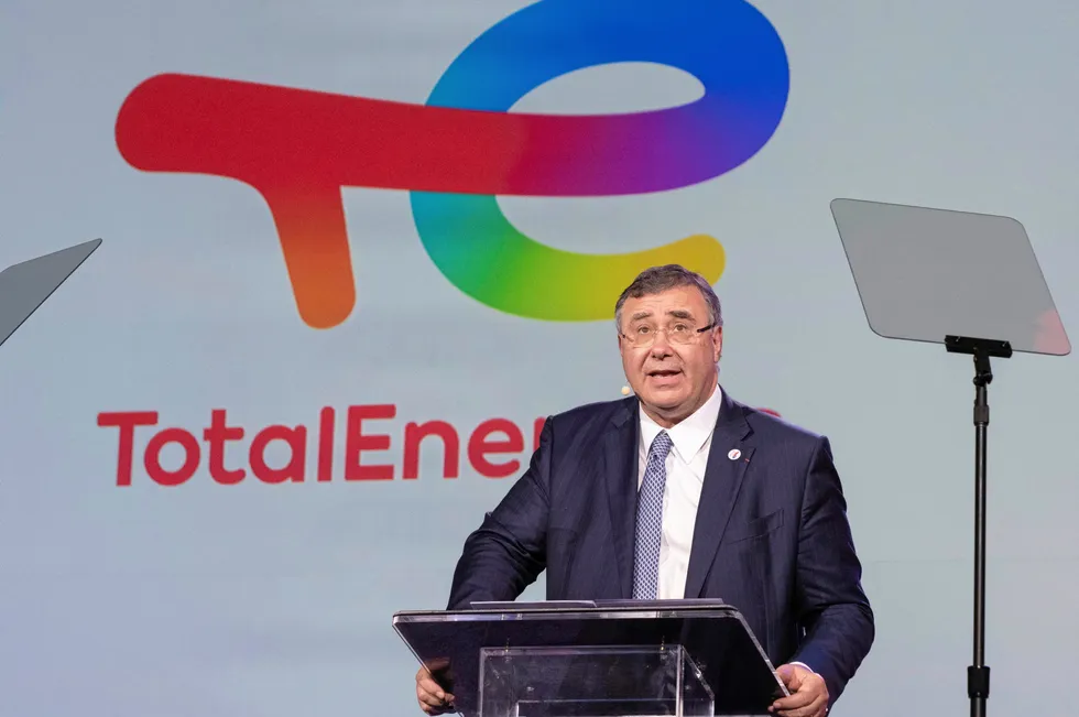 TotalEnergies chief executive Patrick Pouyanne.