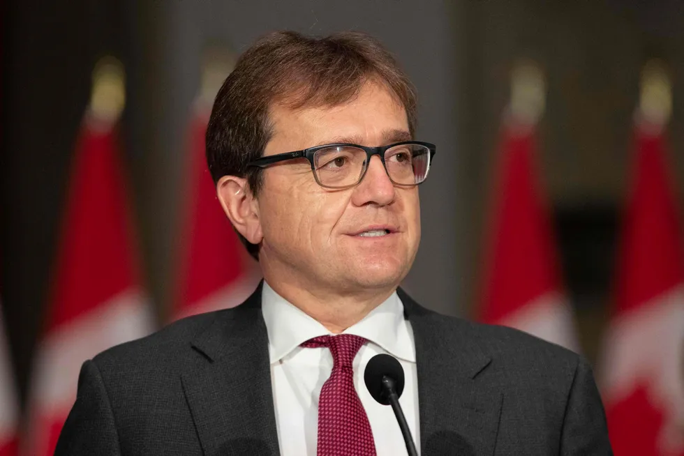 Clear messages: Canada’s Minister of Energy & Natural Resources Jonathan Wilkinson