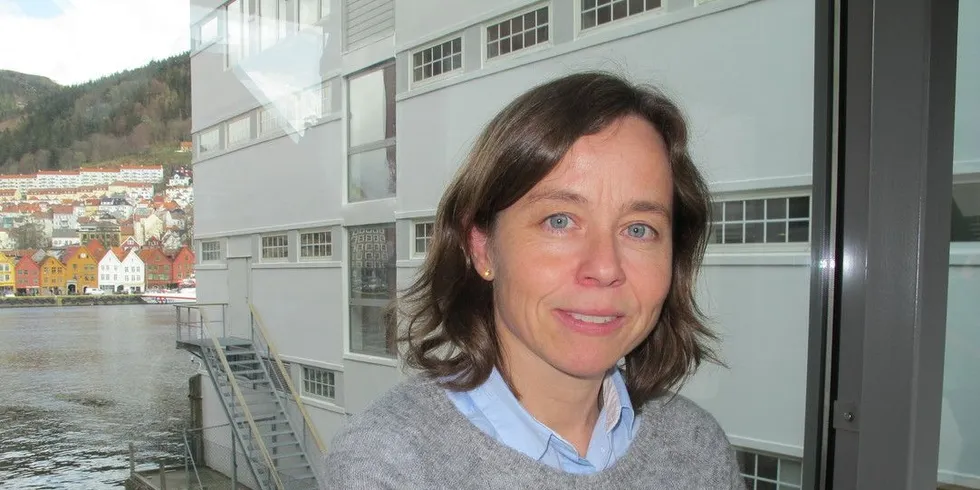 Inger Marie Sperre, styreleder i Sjømat Norge. Arkivfoto: Kjersti Sandvik