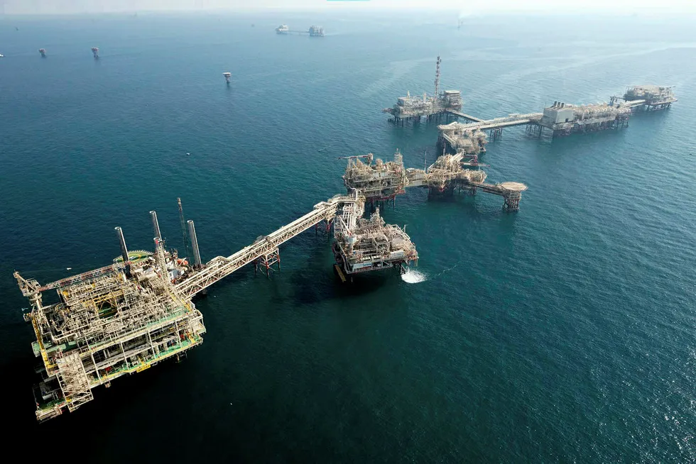 Giant scheme: Umm Shaif super complex, off the coast of Abu Dhabi